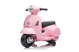 Turbo Challenge - Vespa GTS - Portador Eléctrico - 119168 - Scooter - Rosa Pálido - Listo para Rodar - Máximo 25Kg - Plástico - Baterías Recargables - A Partir de 18 Meses