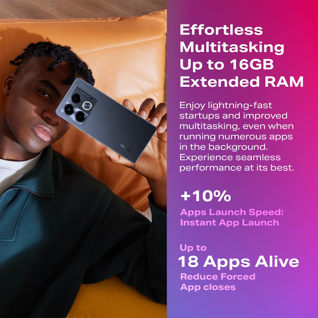 INFINIX Smartphone Note 40 Negro 8 256 GB