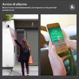 Strong Helo View - Kit de 2 cámaras inalámbricas de vigilancia WiFi para exteriores, con protección IP65, visión nocturna y detección de movimiento, app Helo by Strong iOS y Android