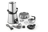 BEEM Amira Samovar - Depósito de agua de 10 l, tecnología de inducción, protección automática al ralentí y diseño elegante con dispensador de acero inoxidable, ideal para hoteles y gastronomía