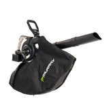 Murray Soplador y Aspirador de Hojas a Batería 20V 3 en 1 MU-BAT-VB270-KIT – Motor sin Escobillas, Control Inteligente, 4 Velocidades + Turbo, Bolsa de Polvo de 45L, Diseño de Montaje Rápido