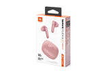 JBL Wave Flex 2, Auriculares inalámbricos True Wireless, Bluetooth, autonomía de hasta 40 hrs, Sonido Pure Bass, Smart Ambient, Resistentes al Agua y al Polvo, conexión multipunto, Rosa