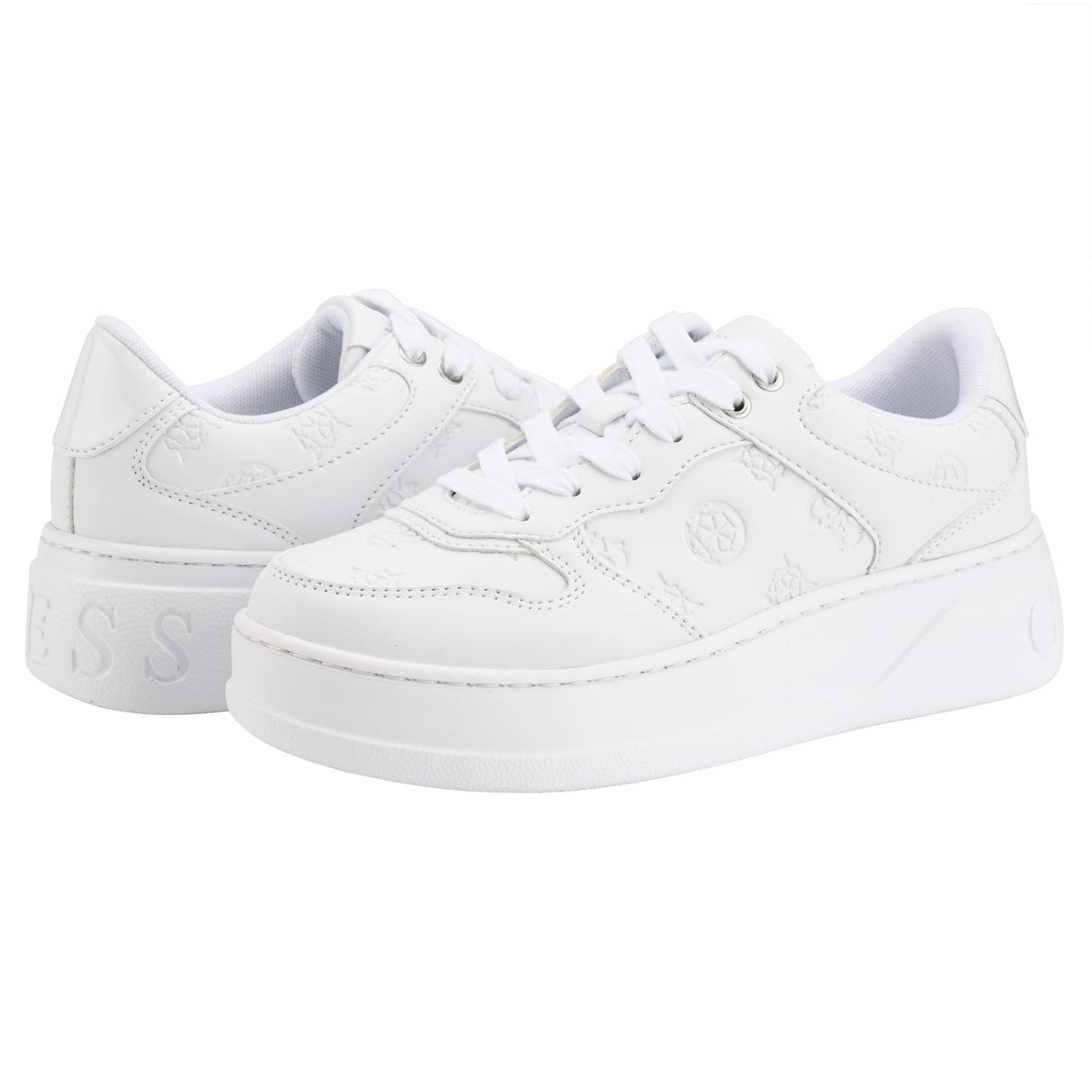 GUESS US Women's Cleva Logo Low-Top Sneakers