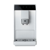 Incapto Aura Cafetera Superautomática | 19 Bares | Botón Doble Espresso | Cafetera de Grano Compacta y Diseño Elegante | Molinillo Regulable | Limpieza automática | Múltiples recetas (Blanco)
