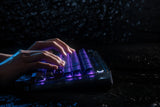 8Bitdo Retro 87 Mechanical Keyboard with Hot-Swappable Kailh Switches, RGB Backlight, Programmable Buttons, Wireless 2.4G/Bluetooth/USB-C for Windows and Android - Mecha Break: Panther - ANSI US