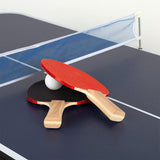 ColorBaby 85437 Mesa multijuegos Plegable, Billar y Ping Pong, 120x61x73 cm, De Madera, Incluye 2 Tacos, 16 Bolas, 1 Tiza, 1 Cepillo, 1 triángulo, 2 Palas, 1 Red y 3 Pelotas, 6 años y mas