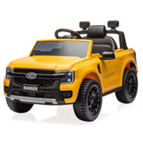 Tachan Vehículo eléctrico Ford Ranger (CPA Toy Group 711T00918), Color Amarillo