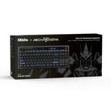 8Bitdo Retro 87 Mechanical Keyboard with Hot-Swappable Kailh Switches, RGB Backlight, Programmable Buttons, Wireless 2.4G/Bluetooth/USB-C for Windows and Android - Mecha Break: Panther - ANSI US
