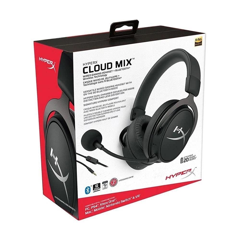 HyperX Cloud MIX Auriculares de juego con cable + Bluetooth