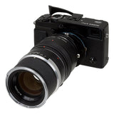 Fotodiox Pro Adaptore de Objetivo Shift Rolleiflex SL66 (Rollei SL66E, SL66X, SL66SE) a Cámara Fujifilm X-Mount Mirrorless - para Cámaras X-Mount como X-MountPro1, X-MountE1, X-MountM1, X-MountA1, X-MountE2, X-MountT1
