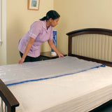 Repose - Superposición de colchón Individual para aliviar la presión y Bomba Manual - Colchón Individual de presión Inflable - Ayuda a prevenir úlceras por presión y úlceras por presión