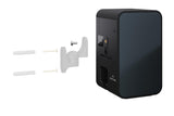 Sharp HT-SPR52021(BK) Pareja de Altavoces Traseros inalámbricos 1.0.1 para conectar a tu Barra de Sonido Q para Experiencia Mejorada, Sonido Envolvente, Dolby Atmos y DTS:X, P. MAX 200W, Negro