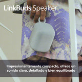 Sony LinkBuds Speaker – Altavoz portátil inalámbrico Bluetooth, IPX4, Resistente al Agua, 25 Horas de batería, Calidad de Llamada nítida, Exteriores, Viajes - Negro