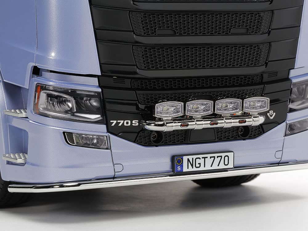 Tamiya 56368 1:14 RC Scania 770 S 6x4 - Kit de construcción para ensamblar, camión con radiocontrol, camión teledirigido, camión, Juguete de construcción, construcción de maquetas, Manualidades