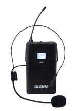 GLEMM Doble Radio bodypack+ Mano UHF