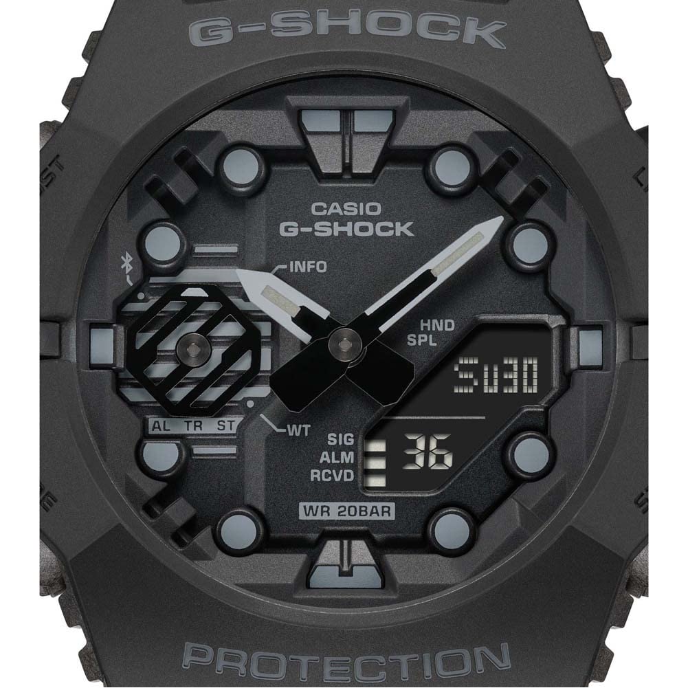 Montre - CASIO - G-Shock Classic - Bluetooth Smart - Résistance aux chocs - Super Illuminator - Noir