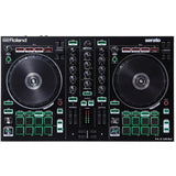 Controlador de DJ Roland DJ-202 — Controlador de cuatro decks y dos canales para Serato DJ Lite, el legado de las cajas de ritmos Roland en un controlador de DJ
