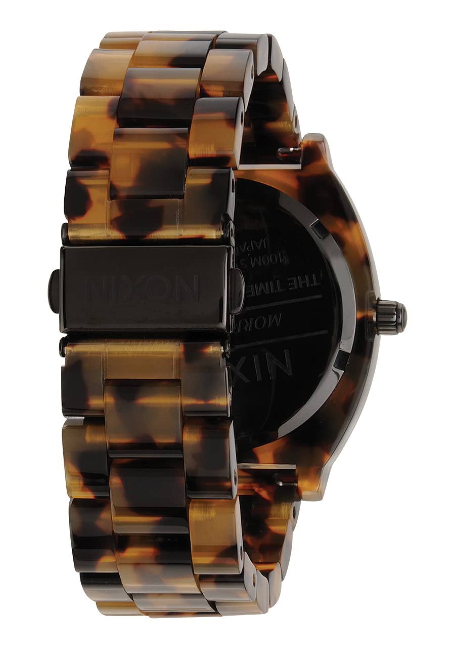 Nixon A327646-00 - Reloj analógico de Cuarzo para Mujer, Correa de plástico Multicolor