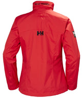 Helly Hansen Women's W Crew Midlayer Waterproof Windproof Breathable Sailing Jacket, Red, L