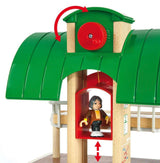 BRIO World - Set Ferrocarril con Cambio, Ferrocarriles, Set de Construcción de Madera, Tren Juguete, Juguetes Niños 3 Años o más, Juegos Educativos 3 Años
