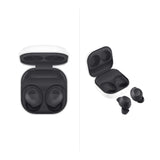 Samsung Galaxy Buds FE + Cargador - Auriculares Inalámbricos, Cancelación de Ruido Activa, Ajuste Cómodo, 3 Micrófonos, Control Táctil, Bajos Graves, Gris (Versión Española)