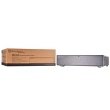 Silverstone SST-ML04B-C - Carcasa de Ordenador silenciosa Milo Slim HTPC Micro ATX, Conector USB Tipo C en el Puerto de E/S, Negro
