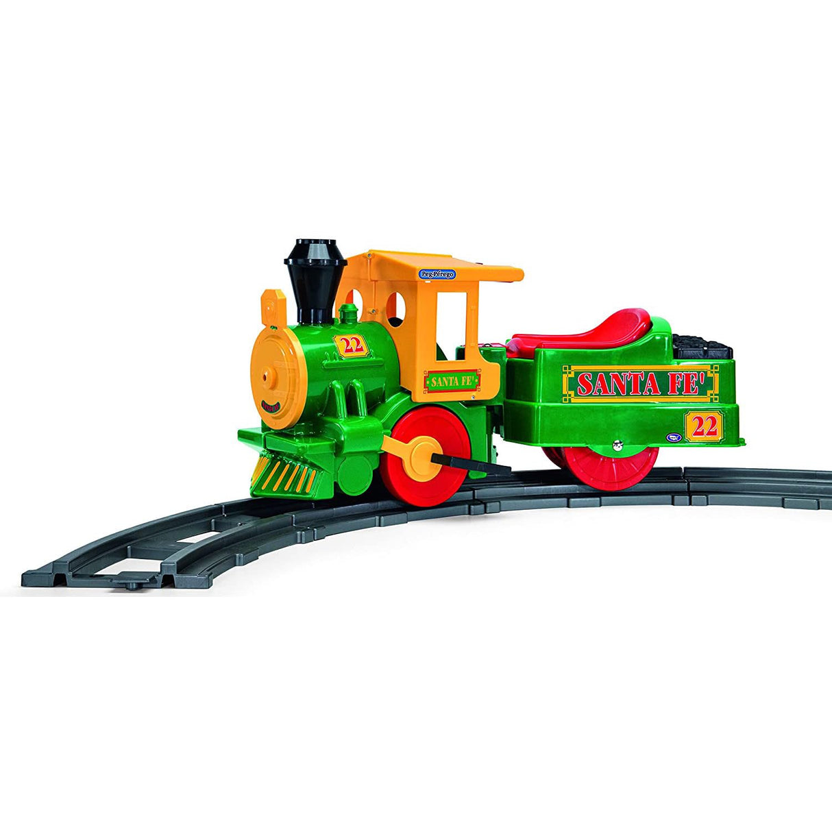 Peg Perego - Tren eléctrico de Santa Fe, 2 años+, máx. 15 kg - IGED1071