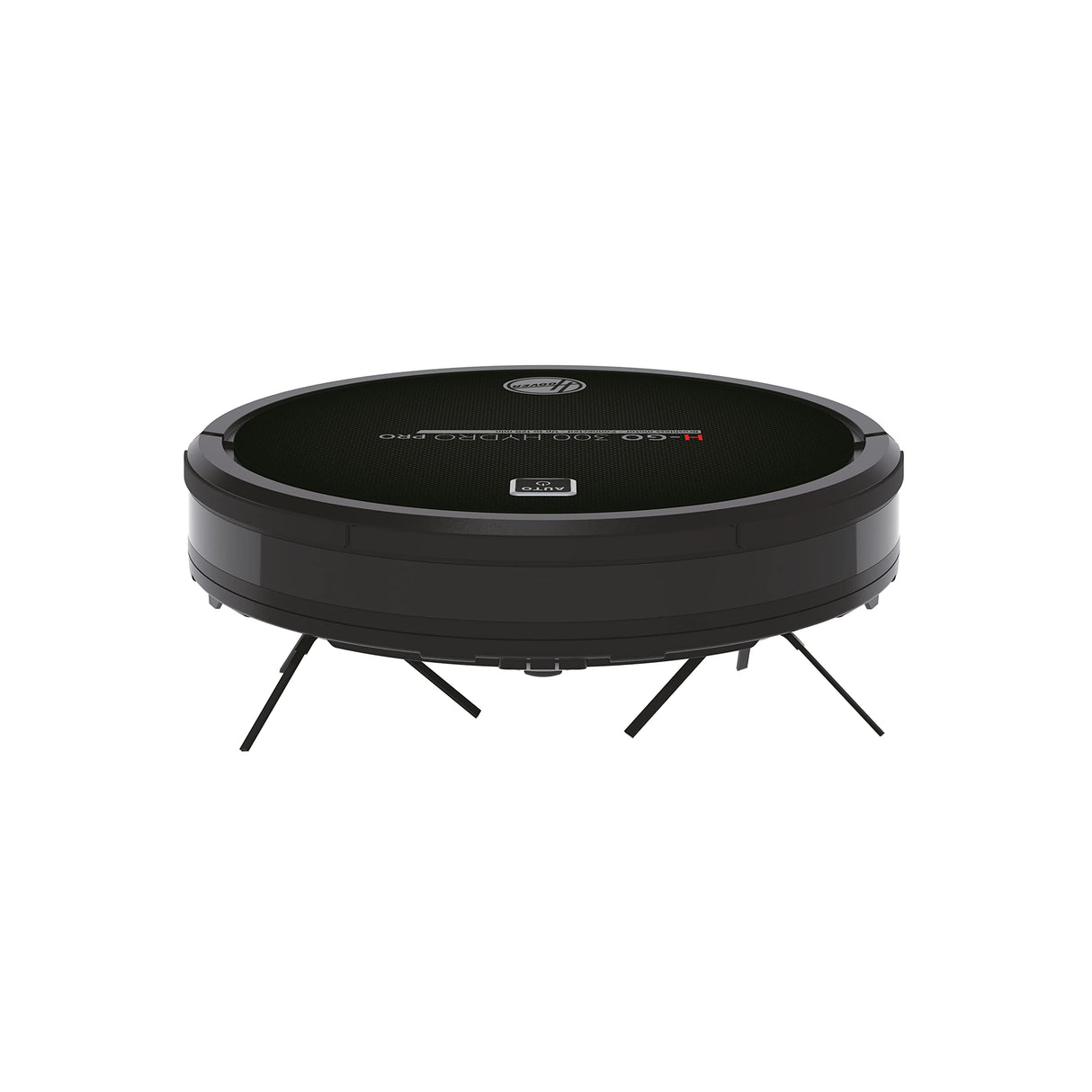 Hoover H-GO 300 - Hydro Pro - HGO330HC Robot Aspirador, Aspira, Barre, friega y Pasa la mopa, 2 depósitos, Wi-Fi, conexión Alexa, 120mins, Mando y Base de Carga, Sensor anticaída y antichoque, Negro