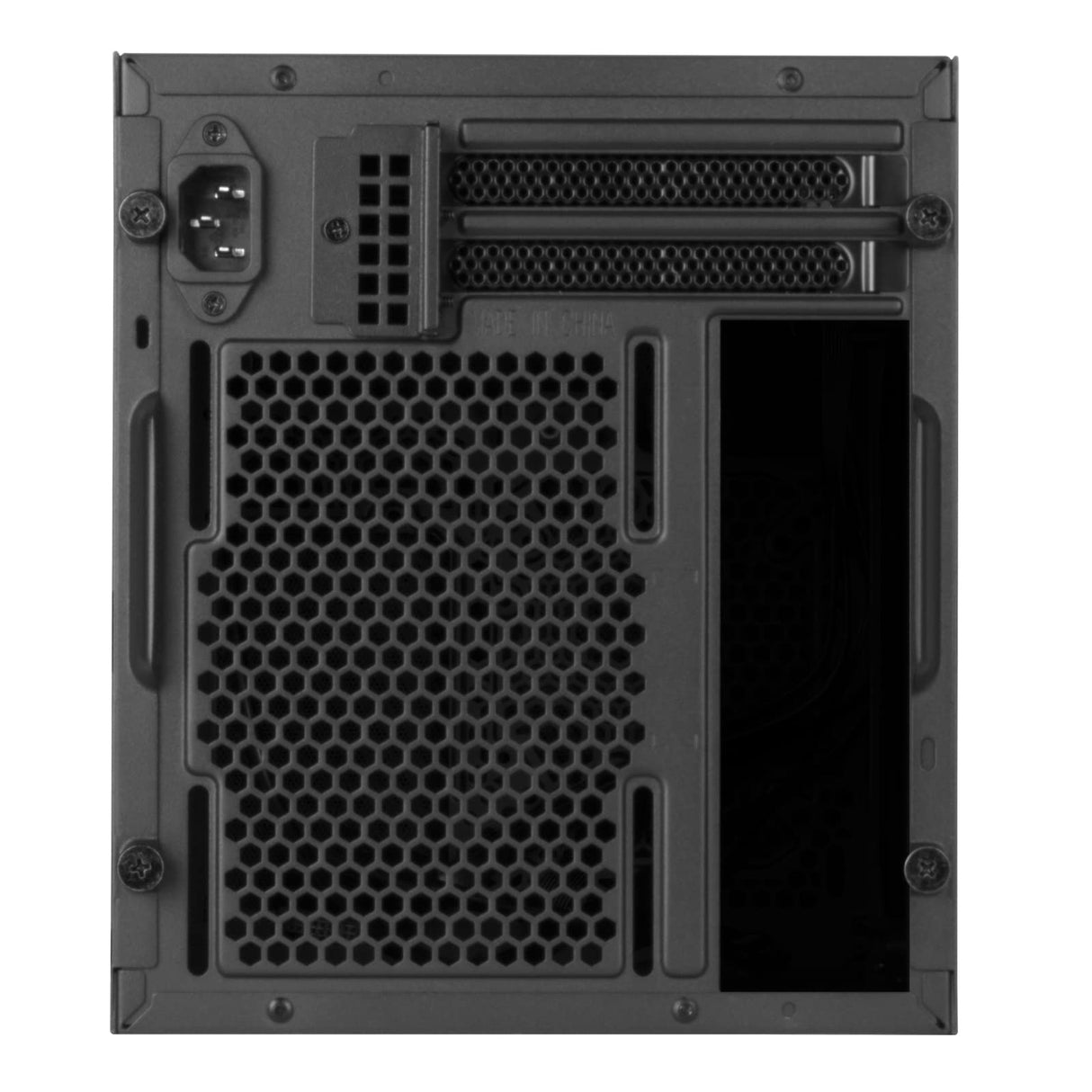 SilverStone Technology SUGO 16, Negro, Chasis Cubo Mini-ITX Fabricado Totalmente en Acero, SST-SG16B (Negro)