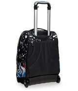 Seven Trolley Mochila, NAVYBUSH, Bolsa con Ruedas Para Libros, 2 en 1, Mochila+Trolley, para adolescentes, niñas y niños, Para la escuela, el deporte, el tiempo libre, funda para portátil