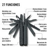 Victorinox Swiss Tool, Multiherramienta de Bolsillo Suiza, Multifunción, 27 Funciones, Hoja grande, Bloqueable