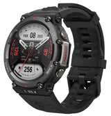Amazfit T-Rex 2 47mm SmartWatch Reloj Deportivo Premium Multideporte con GPS Navegación en Tiempo Real Ejercicio de Fuerza 150+ Modos Deportivos Frecuencia cardíaca Monitoreo SpO2