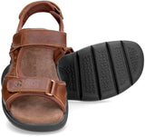 Panama Jack Salton Basics, Sandalias con Punta Abierta Hombre, Marrón (Cuero C4), 43 EU