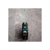 Makita Láser inalámbrico de línea cruzada SK105GDZ verde 12 V máx. (sin batería, sin cargador), azul, negro