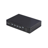 StarTech Switch KVM DisplayPort 4 Puertos Multivista Mouse Roaming 4K 60Hz