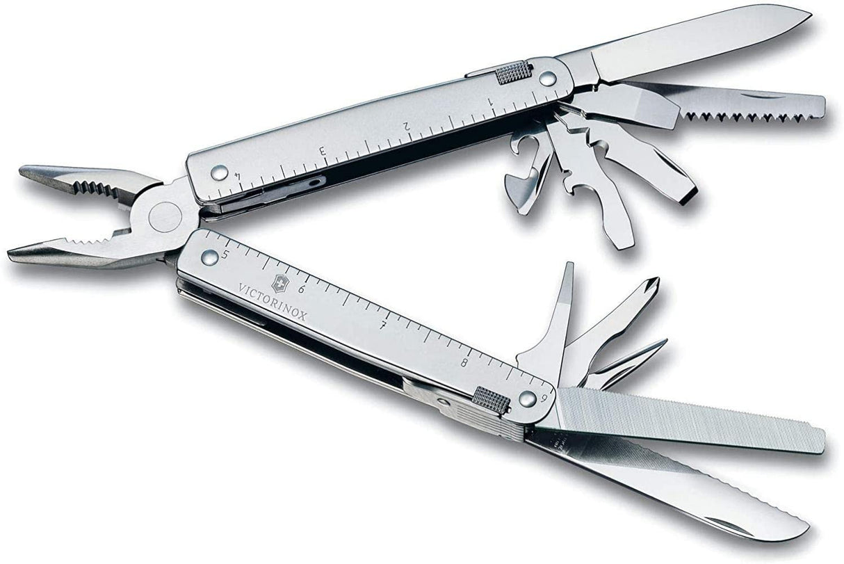 Victorinox Swiss Tool, Multiherramienta de Bolsillo Suiza, Multifunción, 26 Funciones, Alicate multiuso de punta fina, Bloqueable