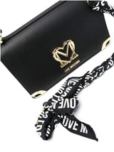 Love Moschino jc4285pp0i, Bolsa de Mano Mujer, Negro, Talla única