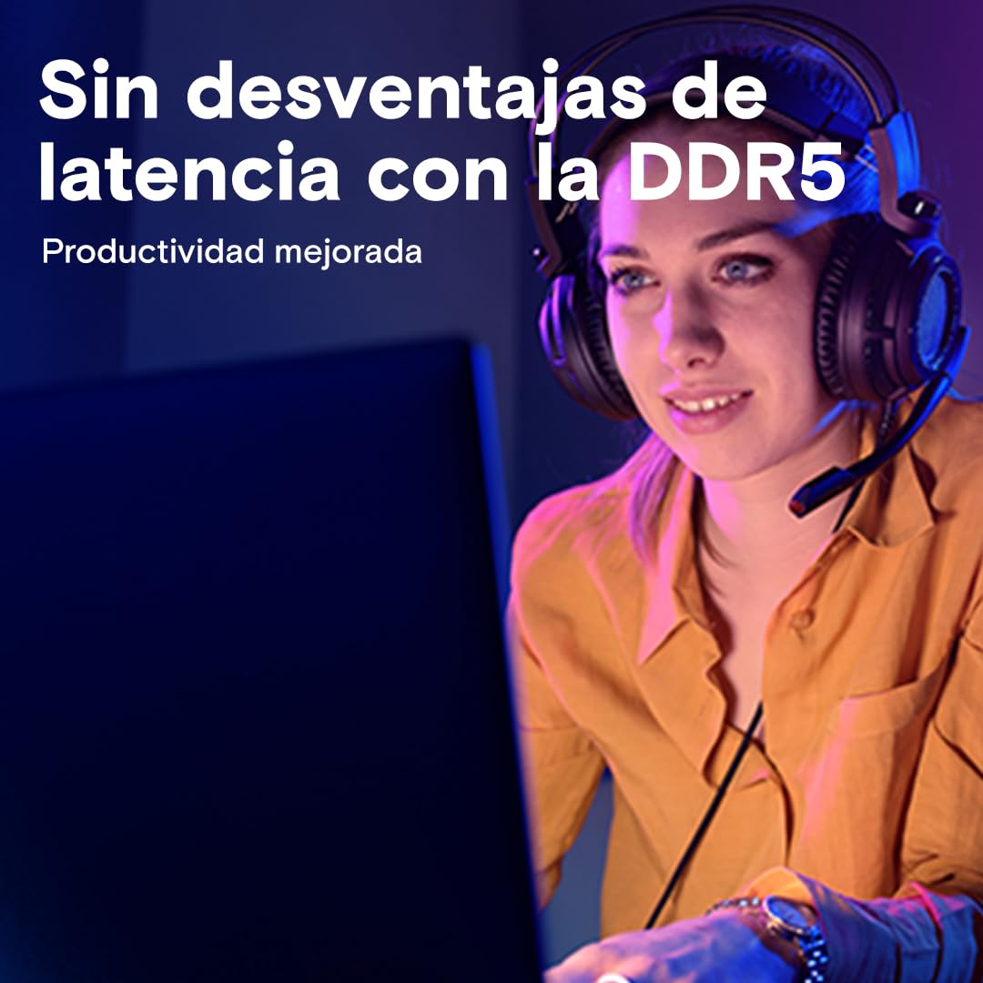 Crucial RAM DDR5 32GB Kit (2x16GB) 5600MHz SODIMM, Memoria para Ordenador Portátil/Laptop, Mini PC, (o 5200MHz / 4800MHz) CL46 - CT2K16G56C46S5