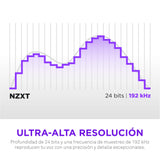 NZXT Capsule Elite - Micrófono de Condensador USB prémium para Gaming, Streaming, podcasting y grabación - Sonido Estudio - Diseño multiposición - Software DTS - Iluminación RGB - Negro