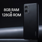 OPPO A96 – Smartphone 128GB, 8GB RAM, Dual SIM, Pantalla 6,59”, Cámara 50MP+2MP, Cámara selfie 16MP, Batería 5000mAh, Carga Rápida 33W - Negro