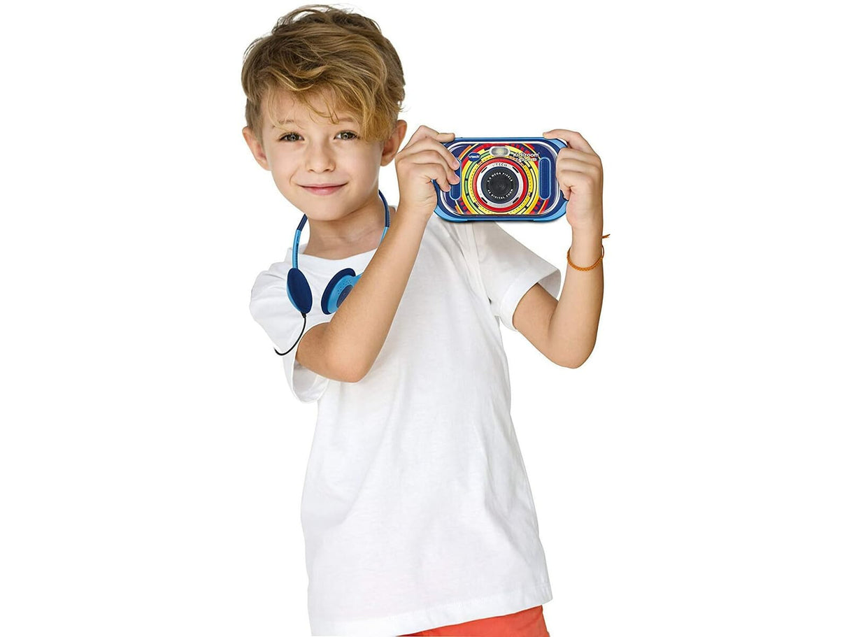 VTech Kidizoom Touch 5.0 Cámara de Fotos Digital Infantil Color Azul versión española (80-163522)