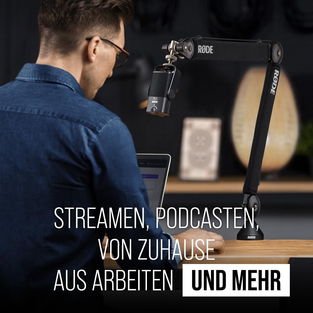 PSA1+ de RØDE - Brazo de estudio profesional con amortiguación de muelle y gestión de cables