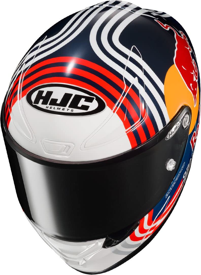 HJC Helmets, Helmet Rpha1 Red Bull Austin Gp White/Blue/Red, S