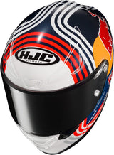 HJC Helmets, Helmet Rpha1 Red Bull Austin Gp White/Blue/Red, S