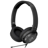 SoundMAGIC P23BT Auriculares Bluetooth con cancelación de ruido CVC, sonido HiFi, conexión de señal estable, tiempo de reproducción prolongado, cable extraíble, para juegos, color negro