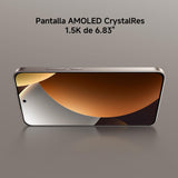 XIAOMI REDMI Note 15 Pro 5G - Smartphone de 12+512GB, Pantalla de 6,83" 1.5K AMOLED, MediaTek Dimensity 7400-Ultra, cámara de 200MP, batería de 6580 mAh, Cargador no Incluido, Negro (Versión ES)