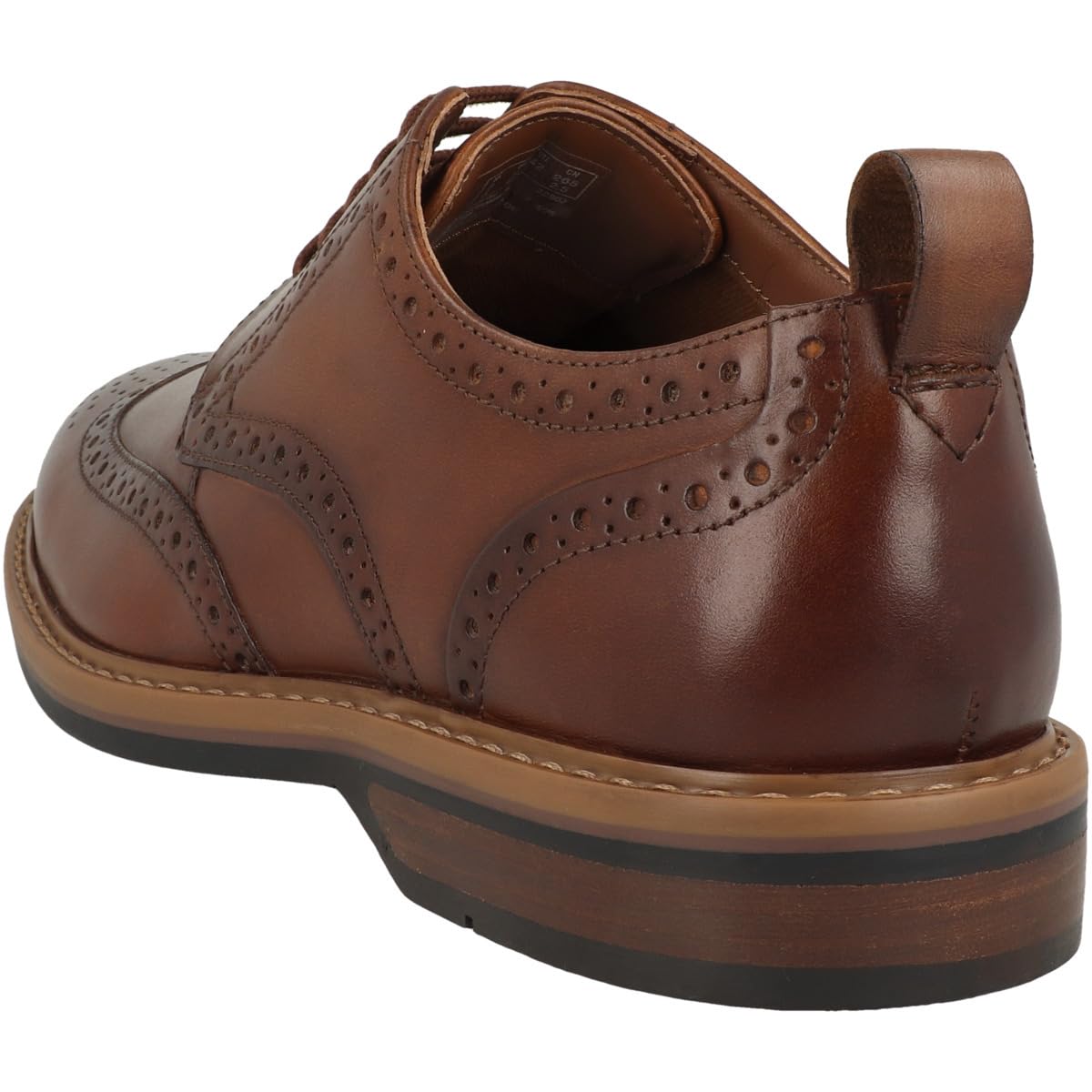 Clarks Shoes, Aldwin Limit, Mid Tan Lea, 9 (Men)