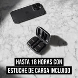 RØDE Wireless Micro - Micrófono inalámbrico Compacto, Dos micrófonos con Estuche de Carga para la creación de Contenido en Smartphone - USB-C, Negro