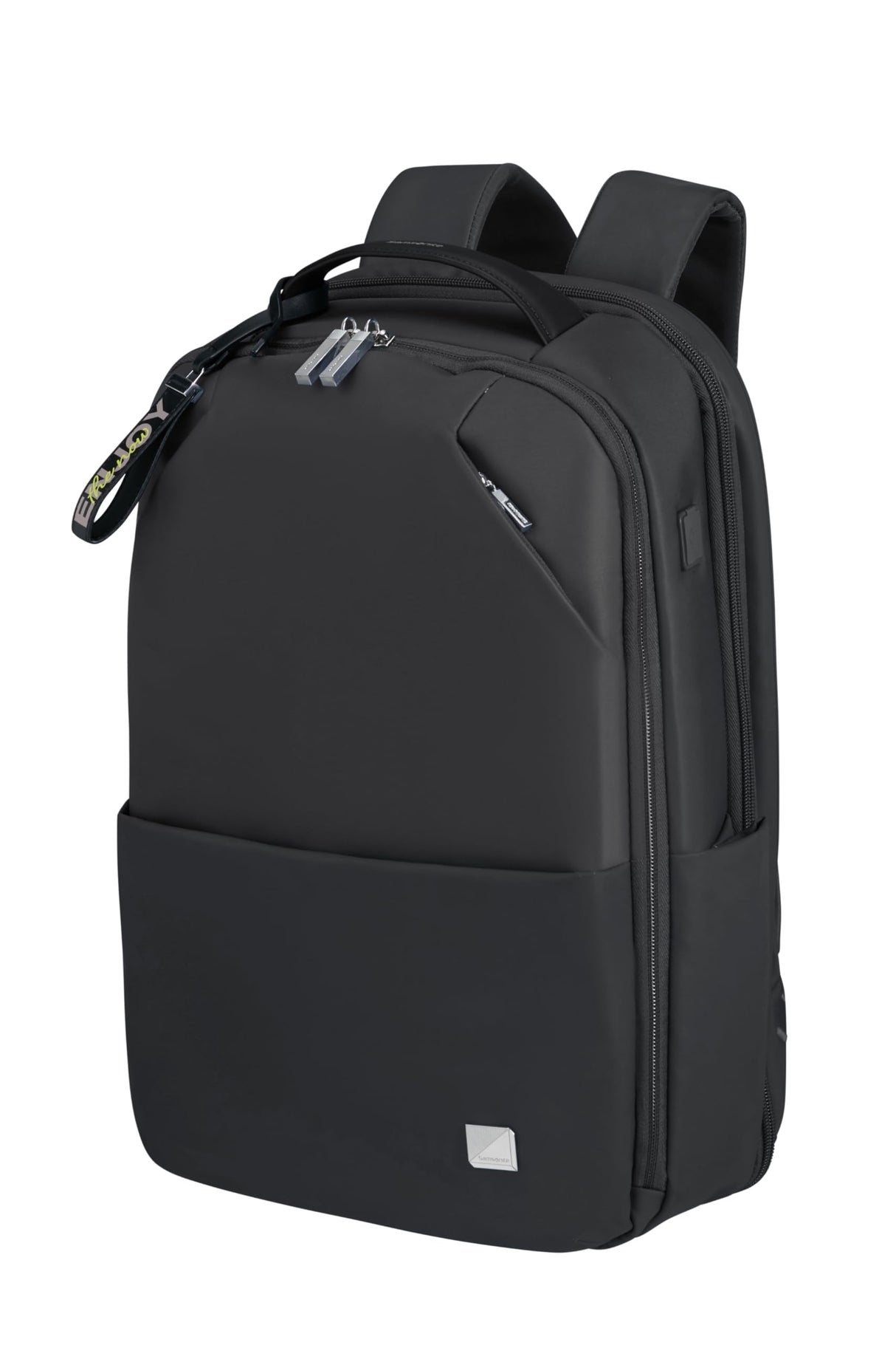 Samsonite Workionist - Mochila para Laptop con comentarios de Ropa de 15.6 Pulgadas, 43 cm, 17.5 L, Negro (Negro)