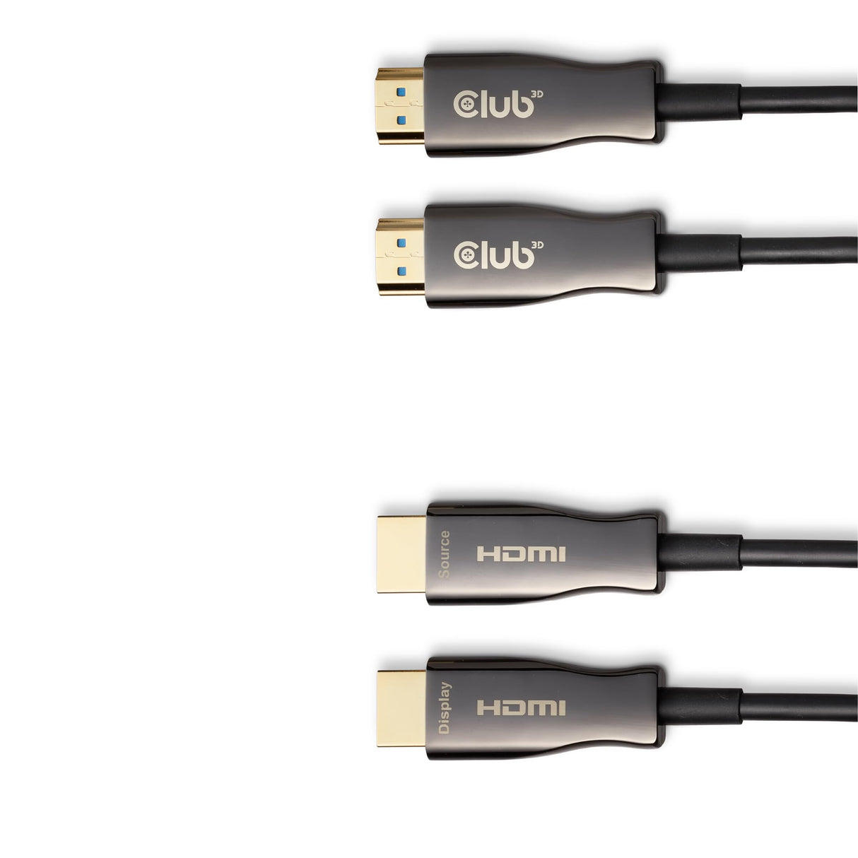 Club 3D CAC-1393 HDMI™ Hybrid AOC Cable 8K60Hz/4K120Hz 50m